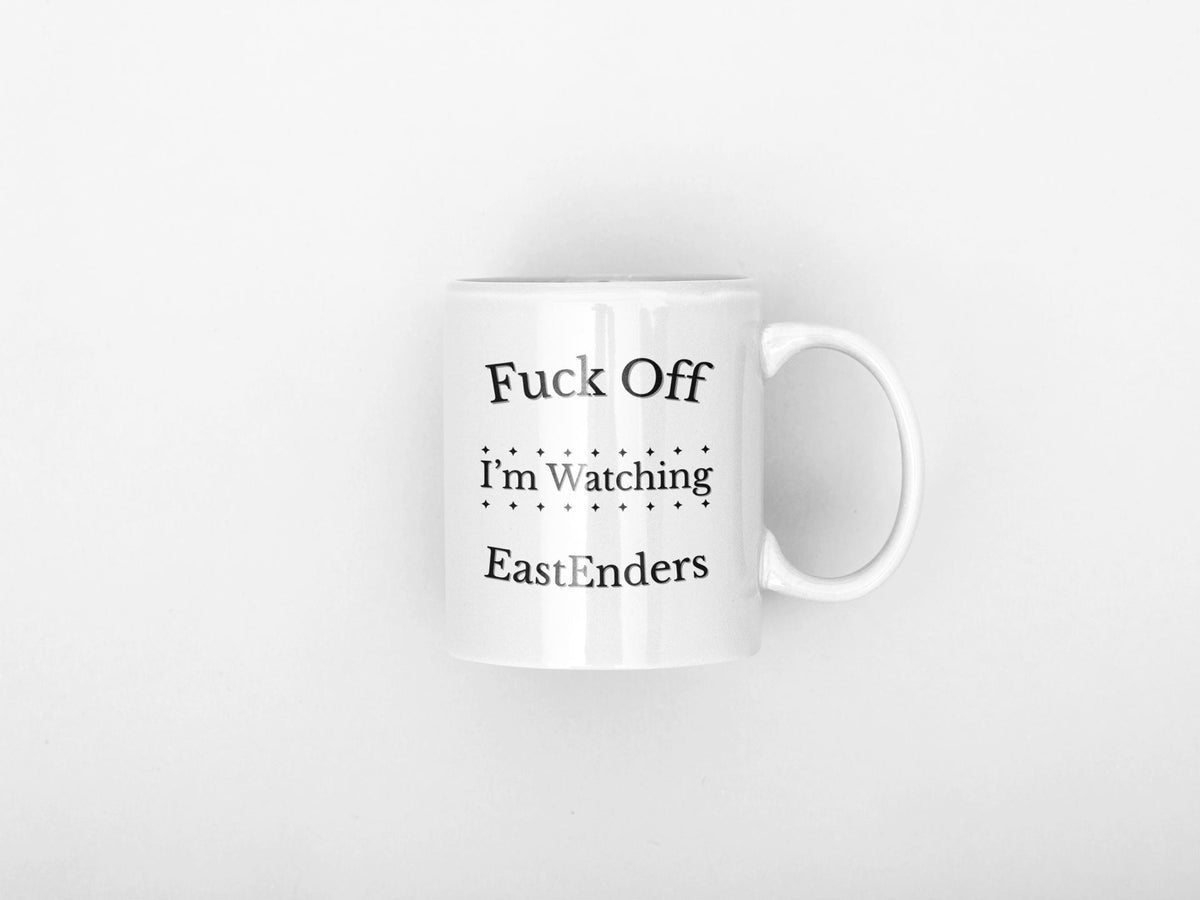 Funny TV Lover Coffee Mug Humour Novelty Mug Gift for Him Her Sarcastic Office Mug 11oz Ceramic Cup for Tea Coffee Hot Chocol