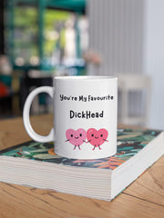 Funny Cheeky Love Mug – Rude Cute Coffee Cup – Humour Gift for Partner
