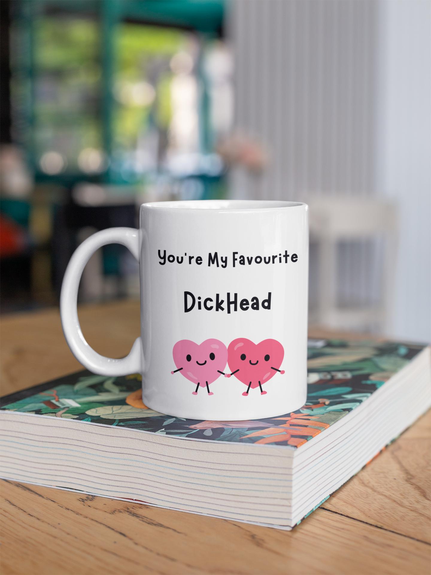 Funny Cheeky Love Mug – Rude Cute Coffee Cup – Humour Gift for Partner