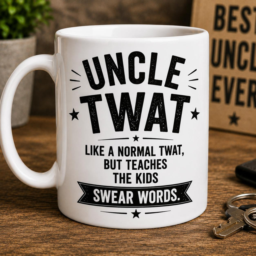 Funny Uncle Mug Gift for Men 11oz Ceramic Coffee Mug Novelty Present