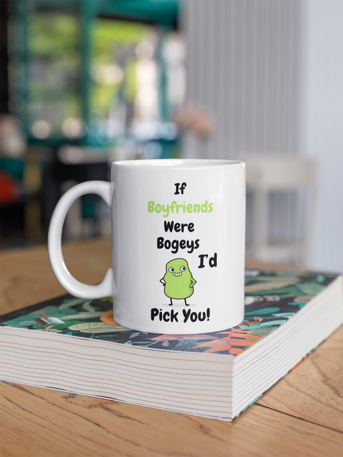 Funny Boyfriend Mug – Cute Cheeky Coffee Cup – Playful Gift for Him Romantic Couples Ceramic Drinkware Printed