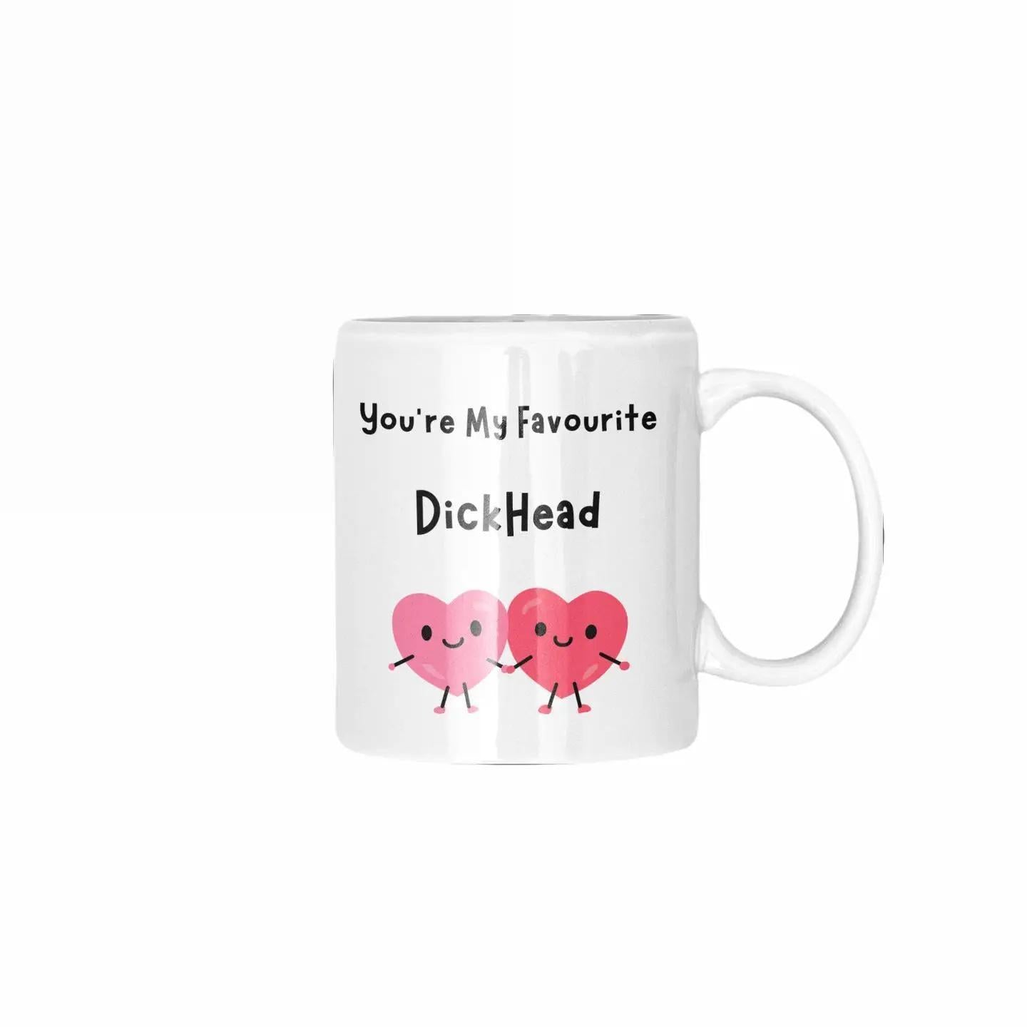 Funny Cheeky Love Mug – Rude Cute Coffee Cup – Humour Gift for Partner