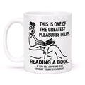 Funny Reading Mug | Book Lover Coffee Mug | Reader Gift | Bookworm Mug | Librarian Gift | Reading Cup | Novel Lover Mug | Fun