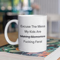 Novelty Ceramic Mug – Bold Statement Design – Funny Coffee Cup Gift