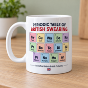Periodic Table of British Swearing Mug