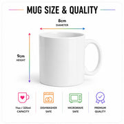 Funny Good Morning Mug – Rude Adult Humour Coffee Cup – Cheeky Novelty Gift for Mum, Dad, Friend, Colleague or Morning Coffee