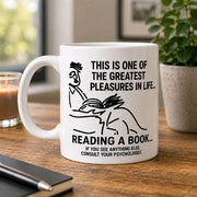 Funny Reading Mug | Book Lover Coffee Mug | Reader Gift | Bookworm Mug | Librarian Gift | Reading Cup | Novel Lover Mug | Fun