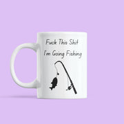 Funny Fishing Mug – Relax & Unwind Theme – Ceramic Coffee Cup
