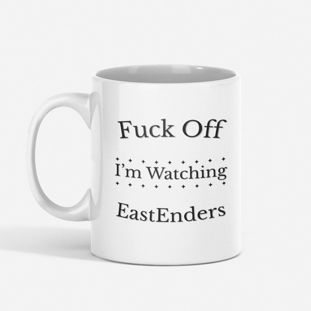 Funny TV Lover Coffee Mug Humour Novelty Mug Gift for Him Her Sarcastic Office Mug 11oz Ceramic Cup for Tea Coffee Hot Chocol