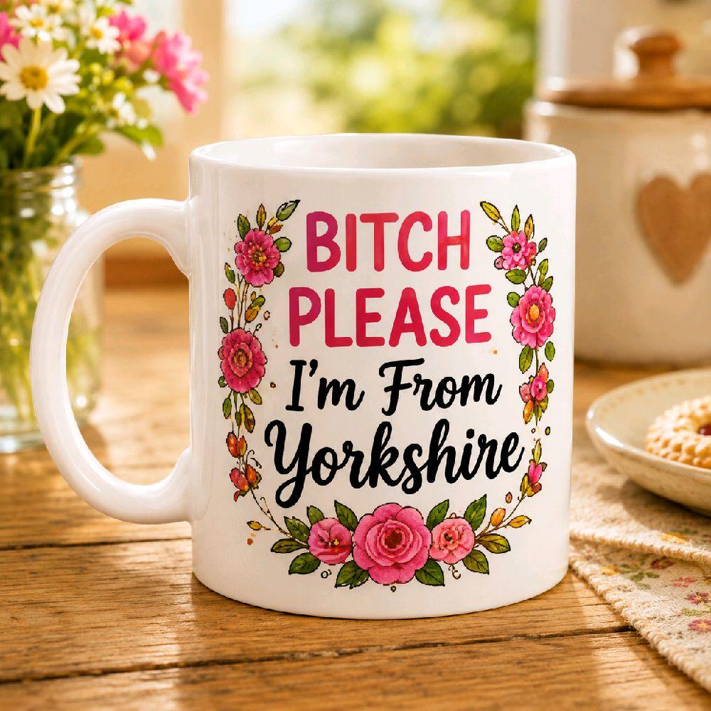 Funny Yorkshire Mug Gift 11oz Ceramic Coffee Mug Yorkshire Present