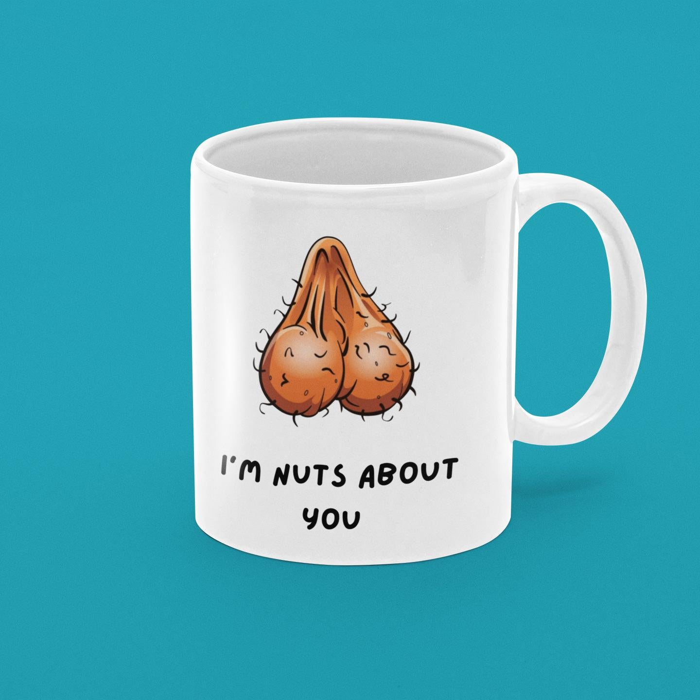 Cute Pun Mug Ceramic Coffee Cup Funny Gift Idea for Partners Friends Family or Coworkers Perfect for Birthdays Valentine's Da
