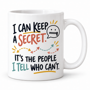I can keep a secret mug — studio photo