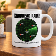 Knobhead Radar white mug living-room