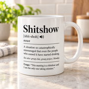 Shitshow mug kitchen photo