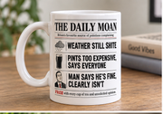 The Daily Moan mug stock photo 1