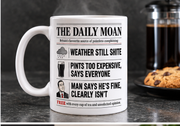 The Daily Moan mug stock photo 2