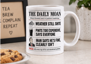 The Daily Moan mug stock photo 4
